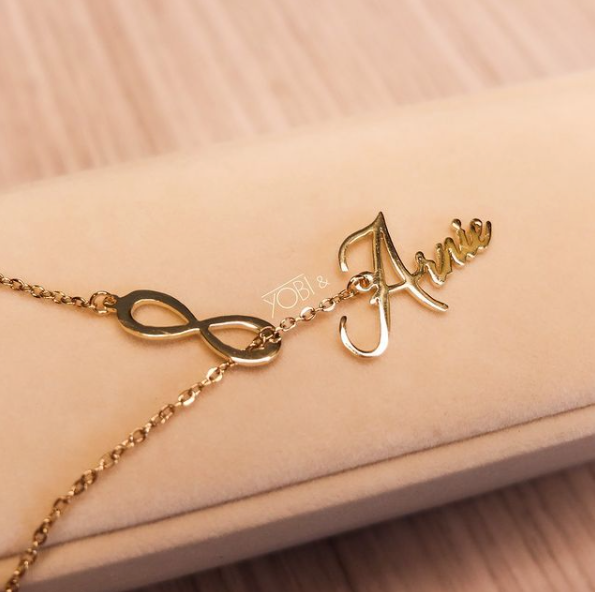 Infinity Name Necklace