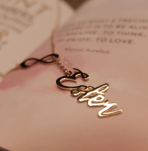 Infinity Name Necklace